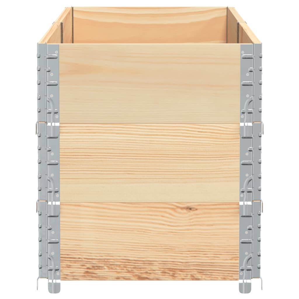Vrtna sadilica 150x50 cm od masivne borovine