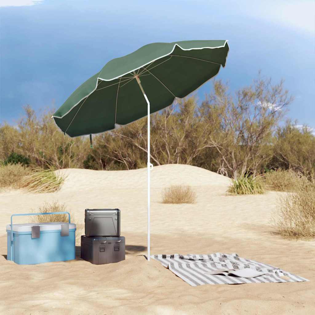 Suncobran Zelena 161 x 161 x 193 cm Poliester