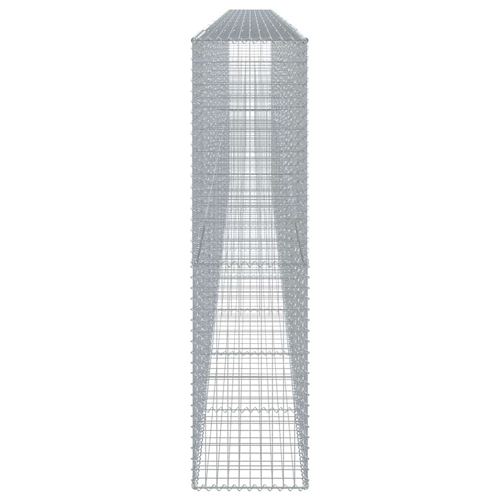 Gabionska košara s poklopcem 900x50x200 cm pocinčano željezo