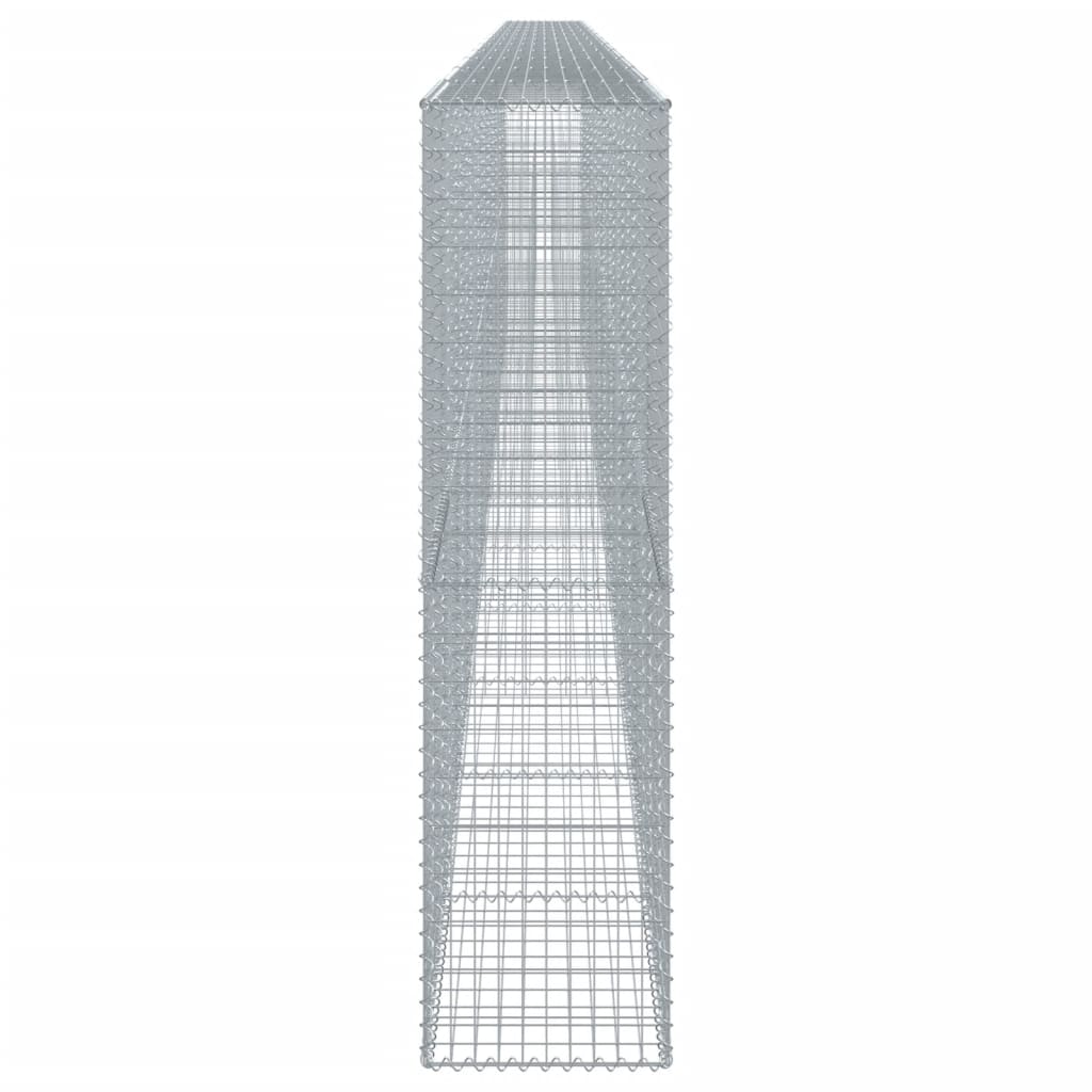 Gabionska košara s poklopcem 1200x50x200 cm pocinčano željezo
