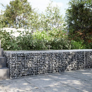 Gabionska košara s poklopcem 200x100x50 cm pocinčano željezo