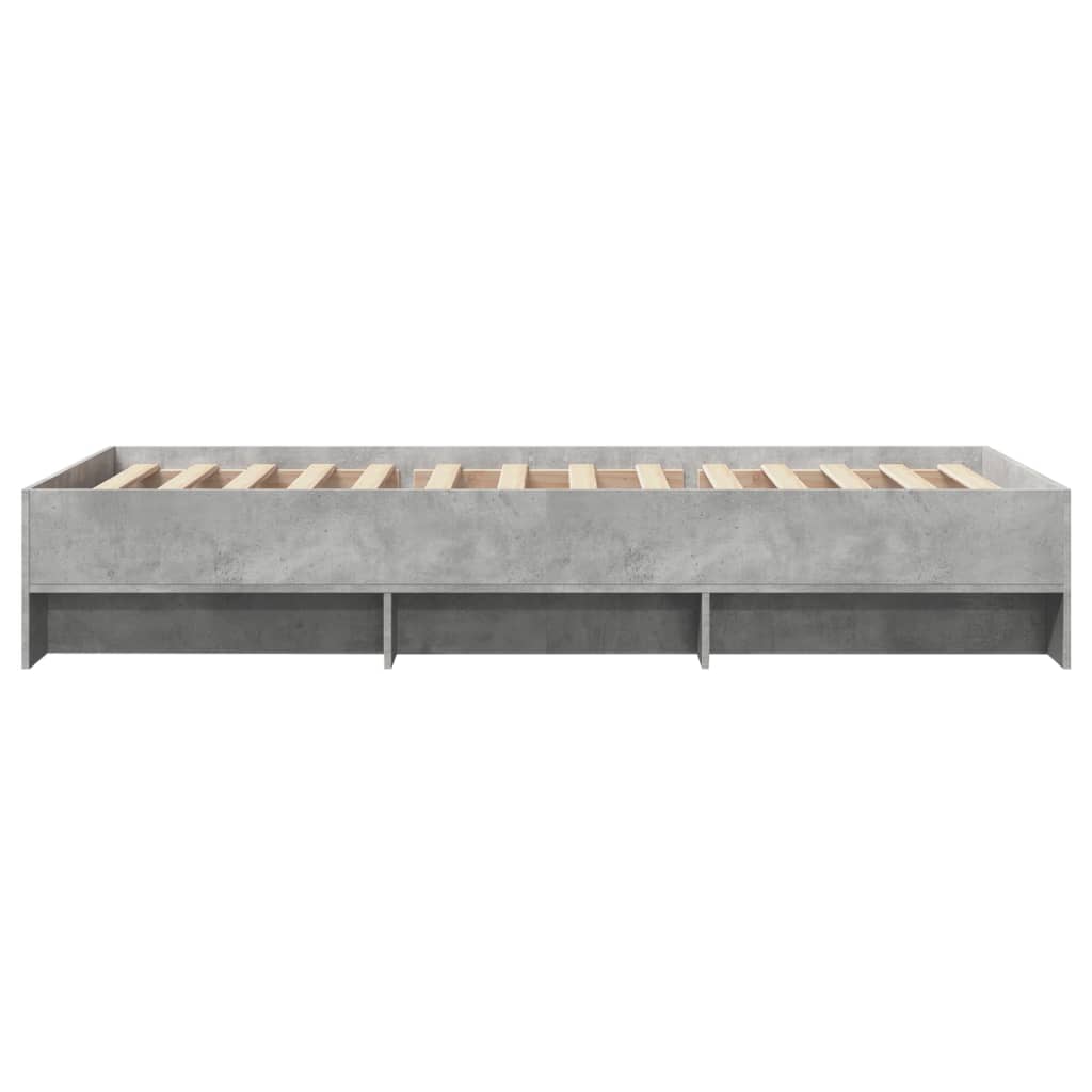 Okvir za krevet boja hrasta 90x200 cm od konstruiranog drva