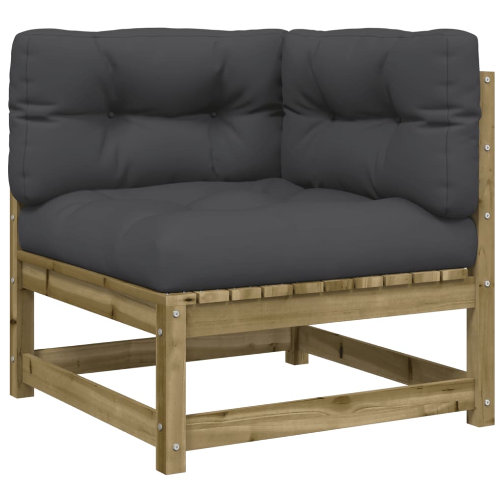 8-dijelni set vrtnih sofa s jastucima od impregnirane borovine