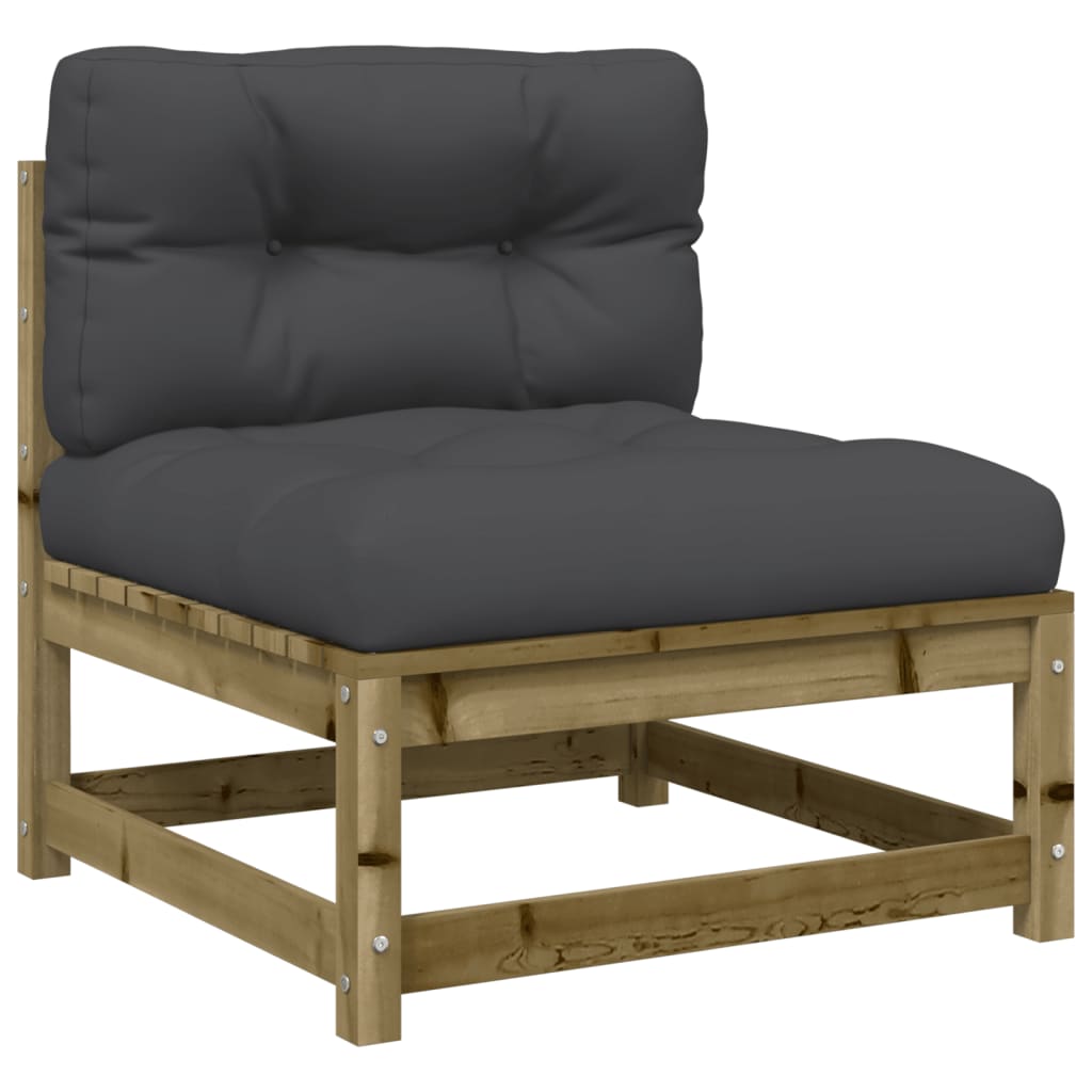 8-dijelni set vrtnih sofa s jastucima od impregnirane borovine