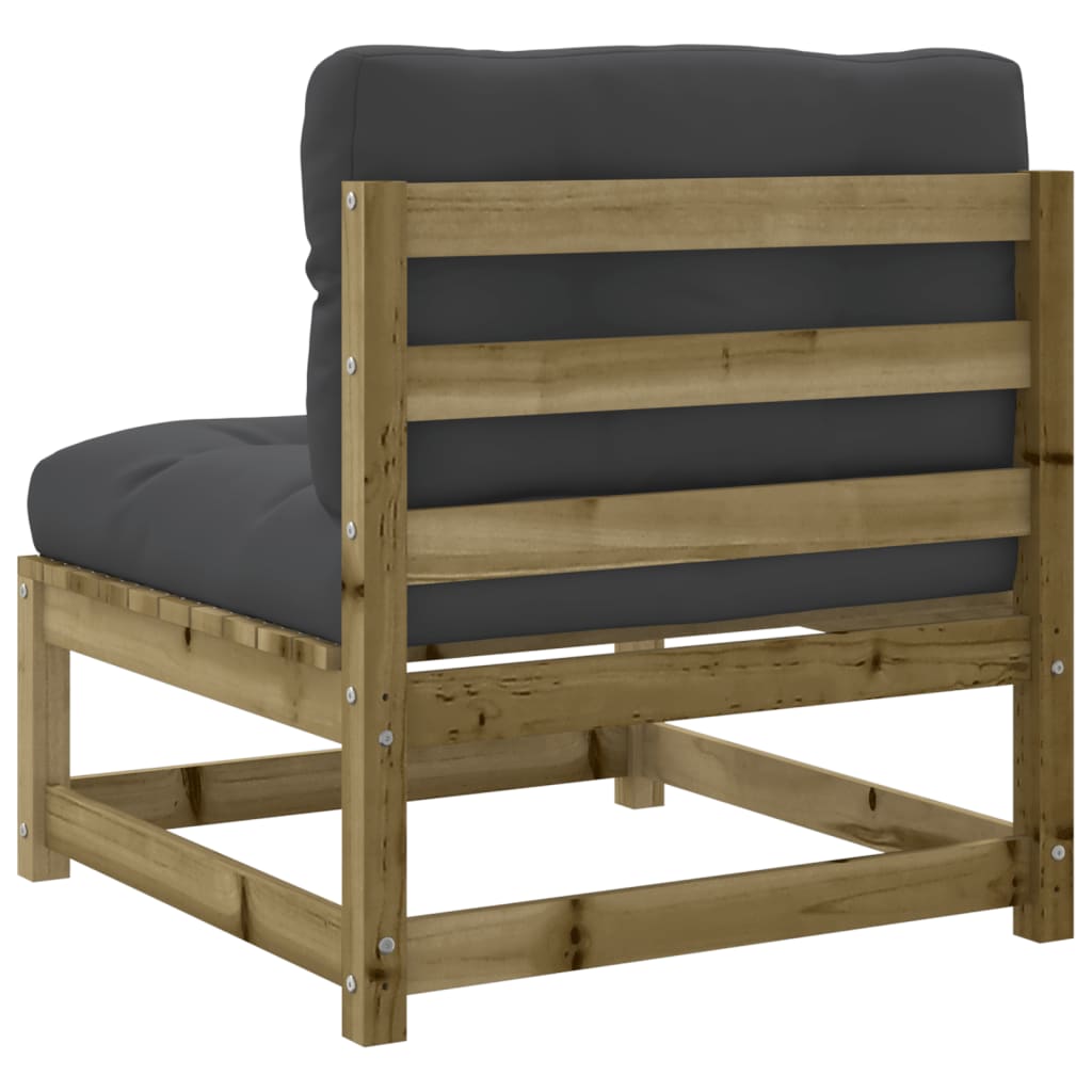 8-dijelni set vrtnih sofa s jastucima od impregnirane borovine