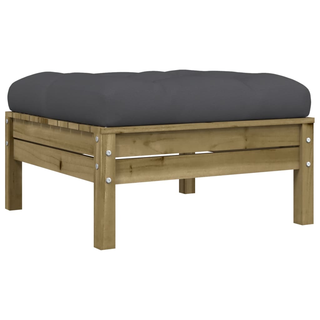 8-dijelni set vrtnih sofa s jastucima od impregnirane borovine