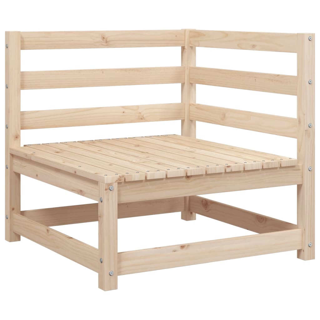 9-dijelni set vrtnih sofa od masivne borovine