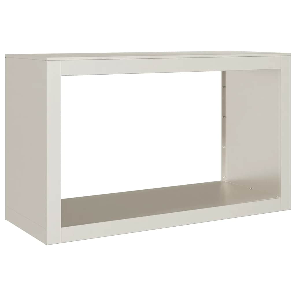 Stalak za drva za ogrjev 100x40x60 cm Pohabani čelik