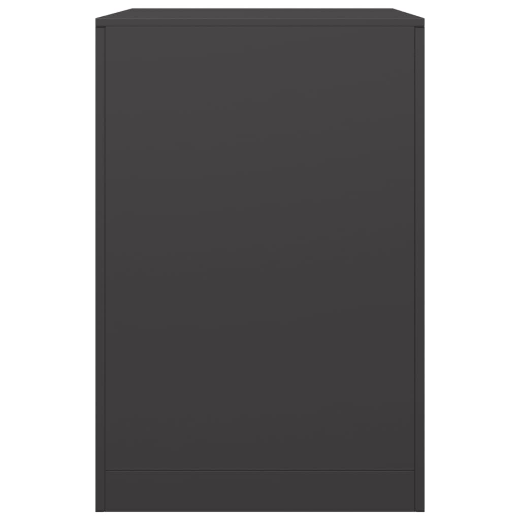 Stalak za drva za ogrjev crni 60 x 40 x 60 cm čelični
