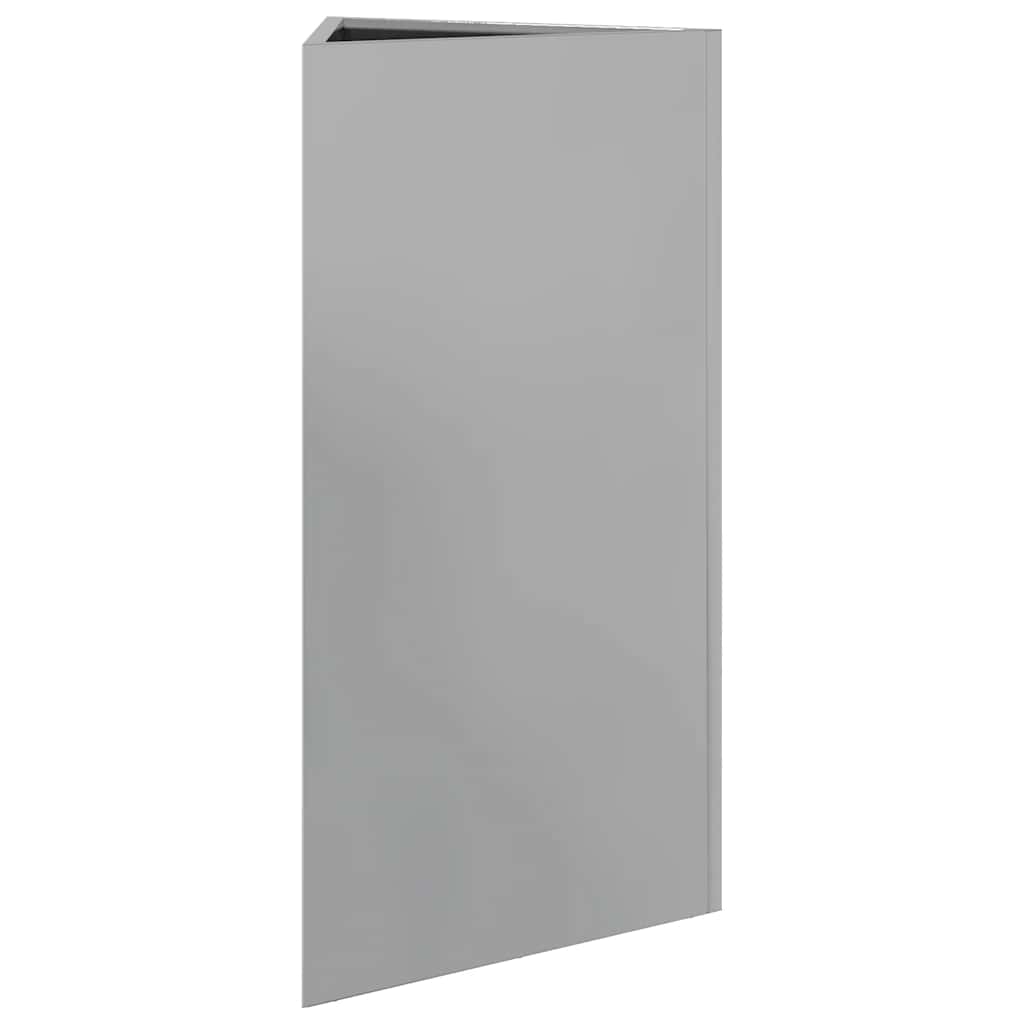Vrtne sadilice 2kom trokutasta 40x34,5x75 cm od pocinčanog čelika