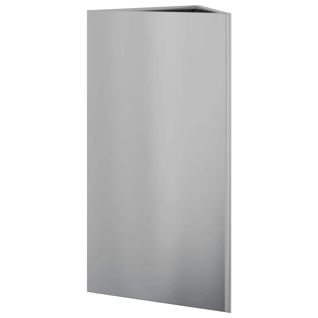 Vrtne sadilice 2kom trokutasta 40x34,5x75 cm od pocinčanog čelika