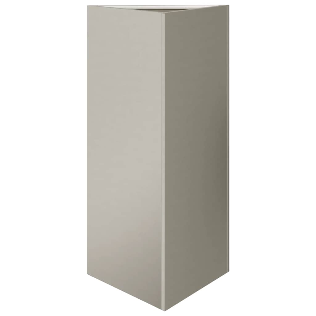 Vrtne sadilice 2 kom trokutasta 40x34,5x75 cm od pohabanog čelika