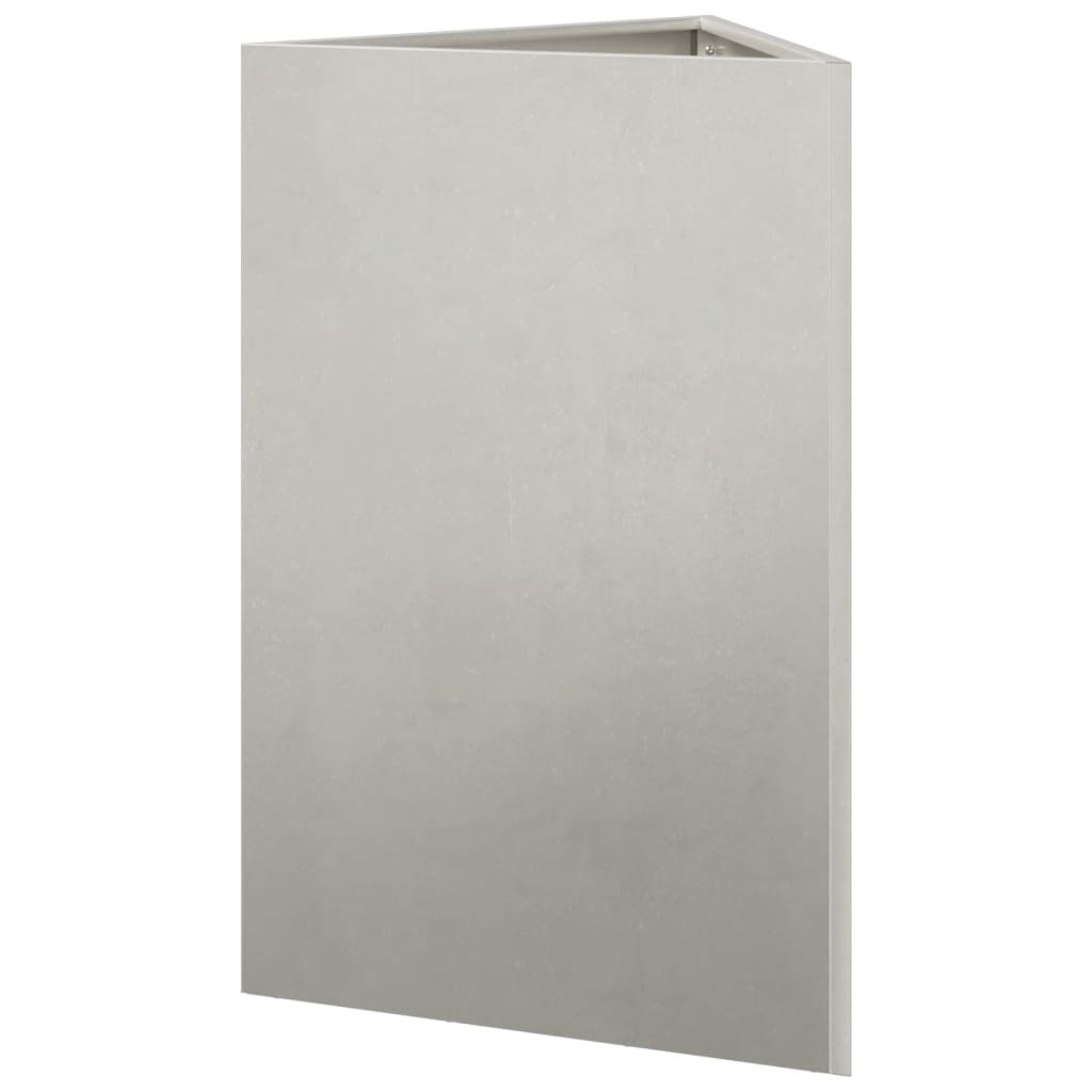Vrtna sadilica trokutasta 50x43x75 cm od nehrđajućeg čelika