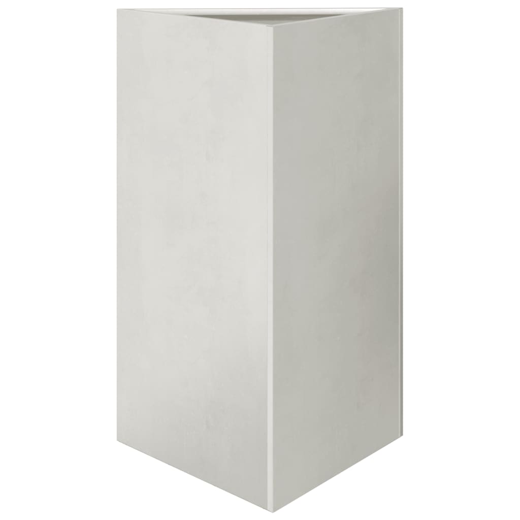 Vrtne sadilice 2kom trokutasta 50x43x75cm od nehrđajućeg čelika