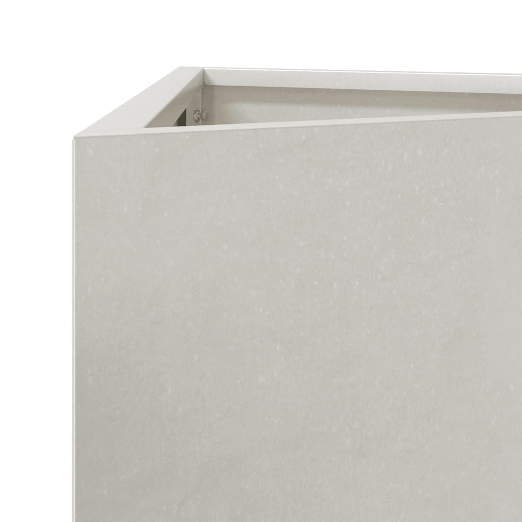 Vrtne sadilice 2kom trokutasta 50x43x75cm od nehrđajućeg čelika