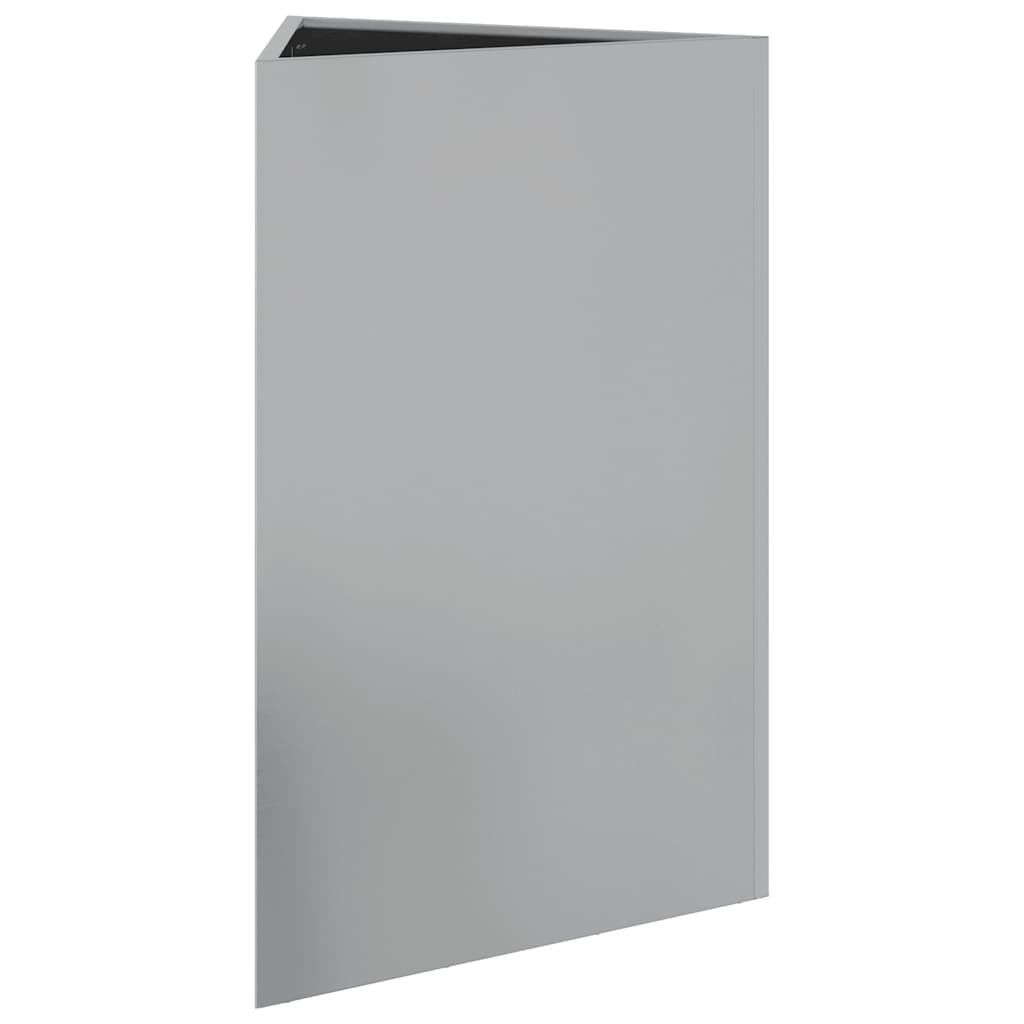 Vrtna sadilica trokutasta 50 x 43 x 75 cm od pocinčanog čelika