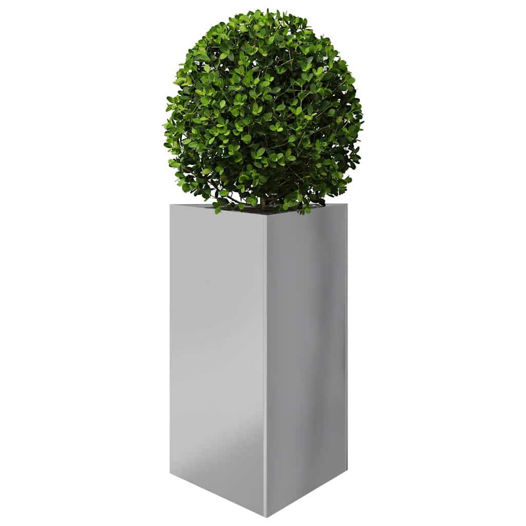 Vrtne sadilice 2kom trokutasta 50x43x75 cm od pocinčanog čelika