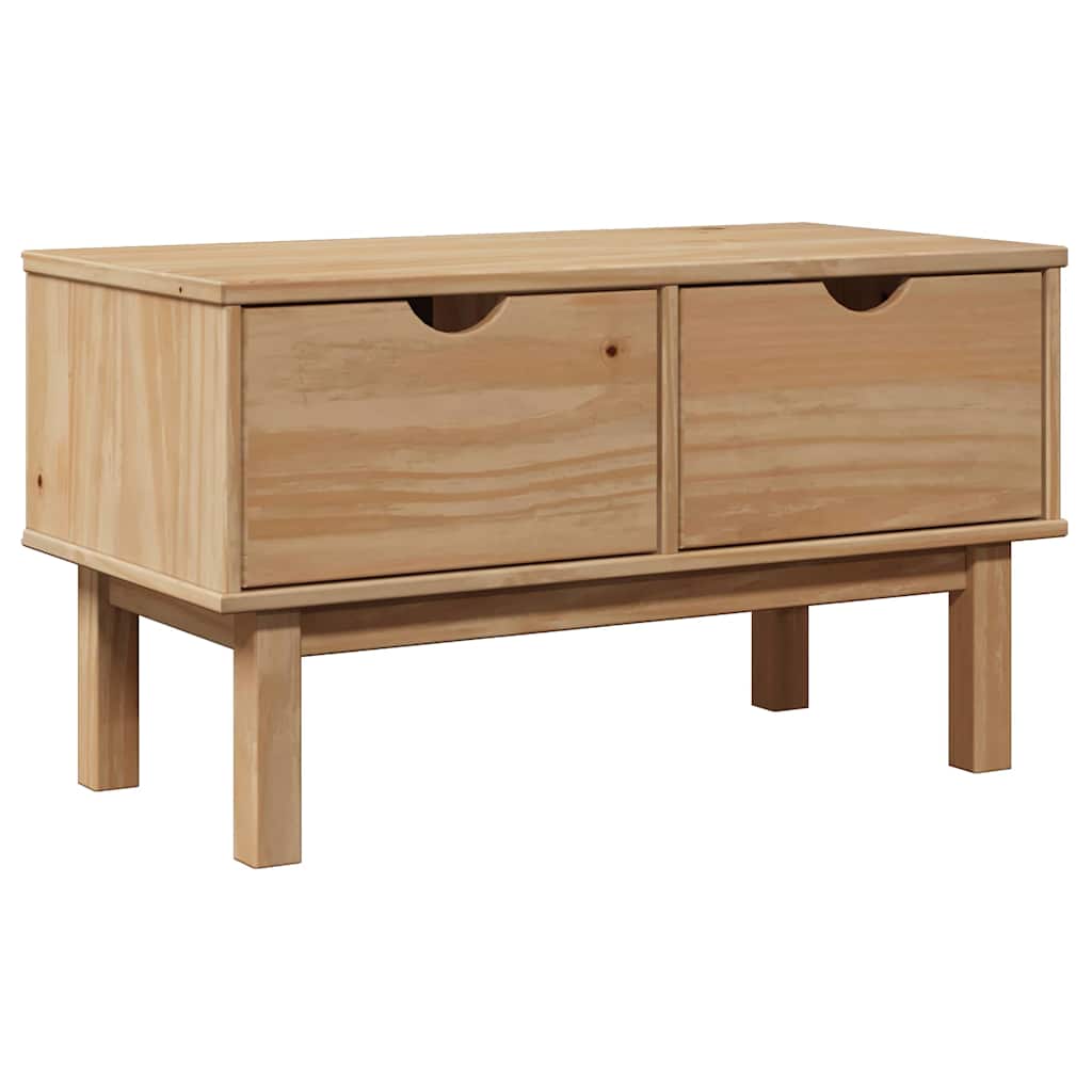 Klupa za predsoblje OTTA 80 x 40 x 45 cm od masivne borovine