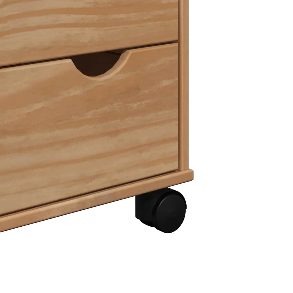 Kuhinjska kolica OTTA 59 x 45 x 80 cm od masivne borovine