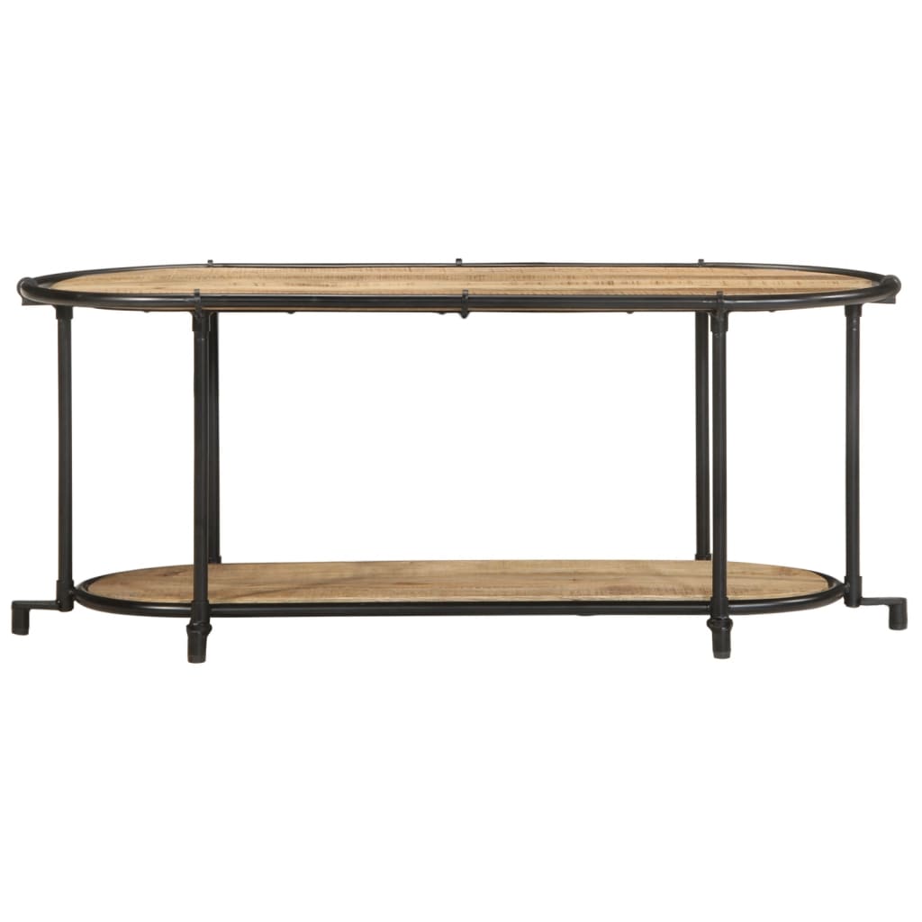 TV ormarić 100x42x40 cm od masivnog grubog drva manga