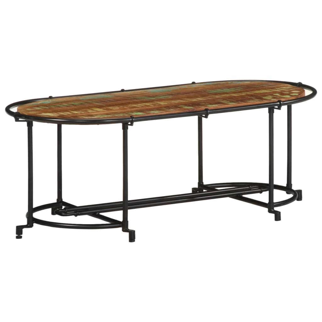 Stolić za kavu 110x55x40 cm od masivnog obnovljenog drva