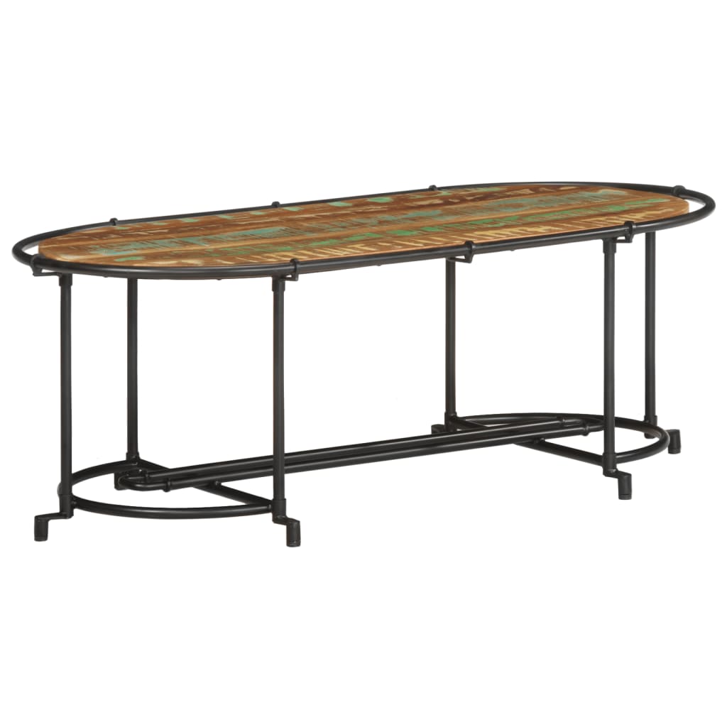 Stolić za kavu 110x55x40 cm od masivnog obnovljenog drva