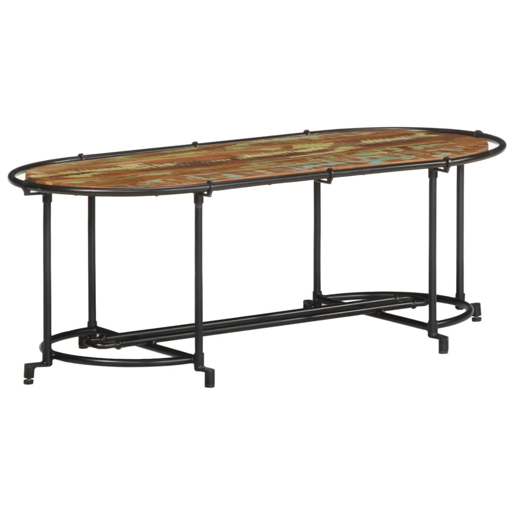 Stolić za kavu 110x55x40 cm od masivnog obnovljenog drva