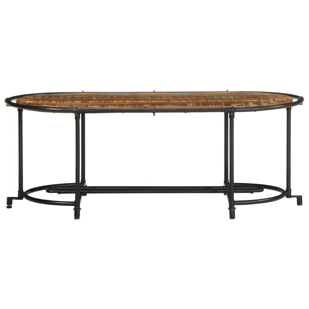 Stolić za kavu 110x55x40 cm od masivnog obnovljenog drva