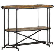 Konzolni stol 110x42x76 cm od masivnog obnovljenog drva