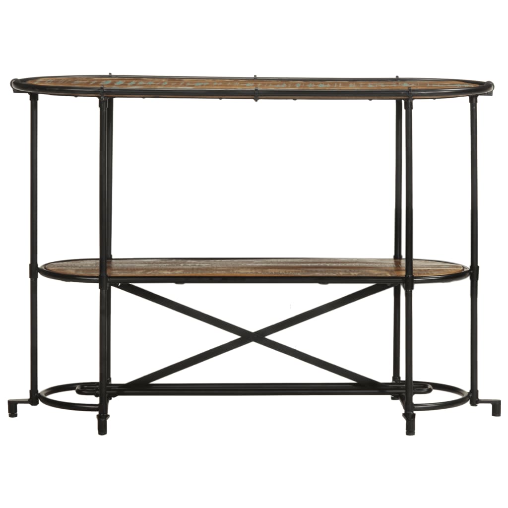 Konzolni stol 110x42x76 cm od masivnog obnovljenog drva