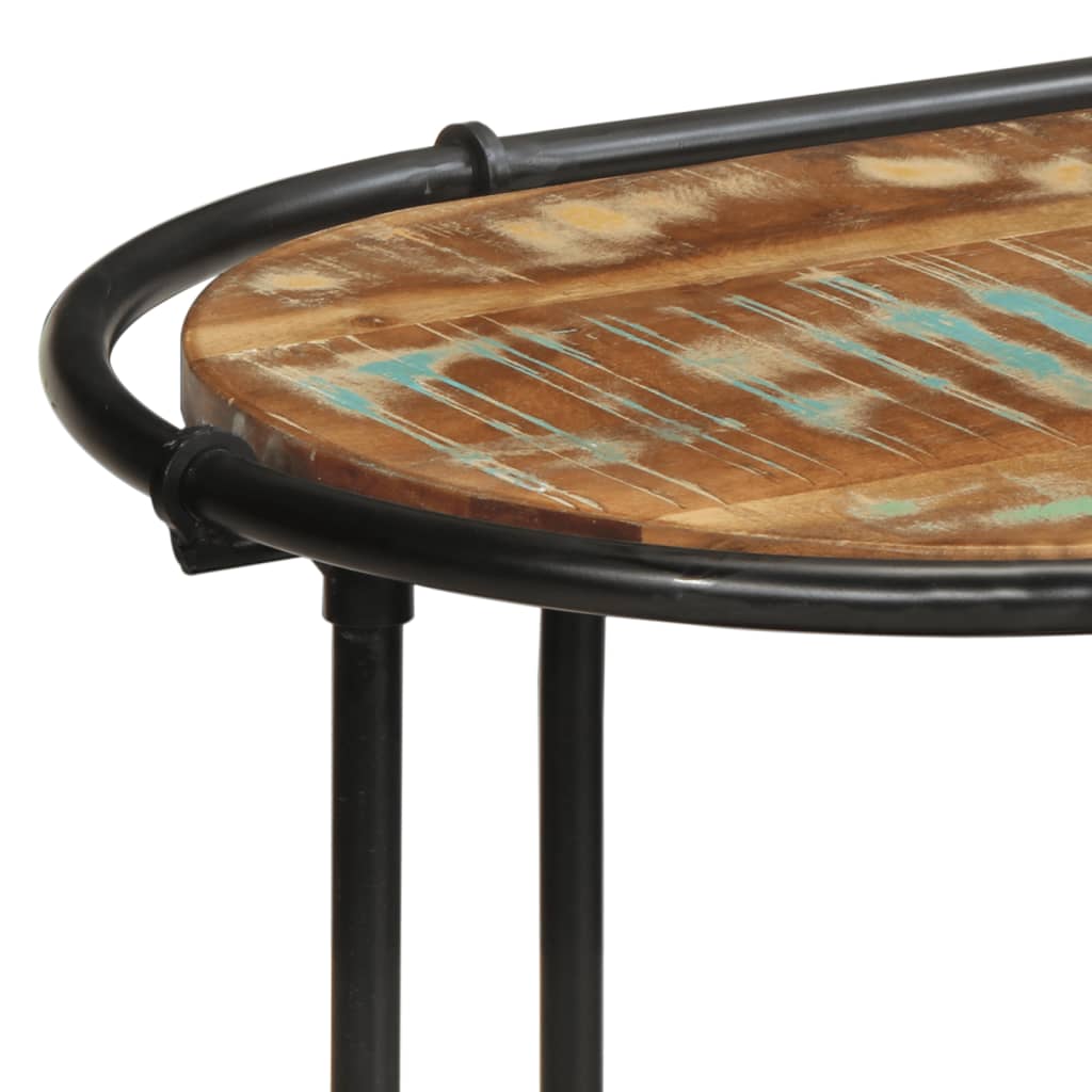 Konzolni stol 110x42x76 cm od masivnog obnovljenog drva