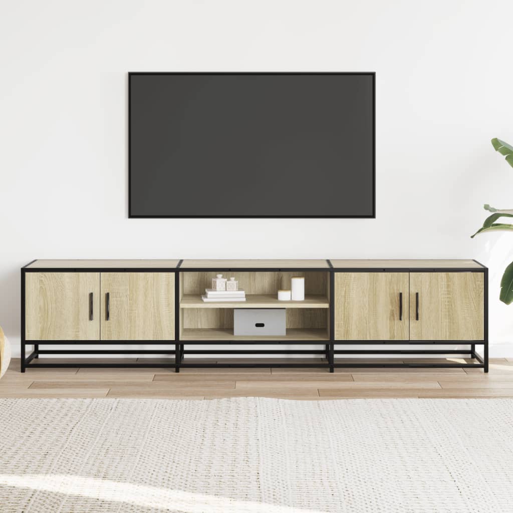 TV ormarić boja hrasta 180x35x41 cm od konstruiranog drva