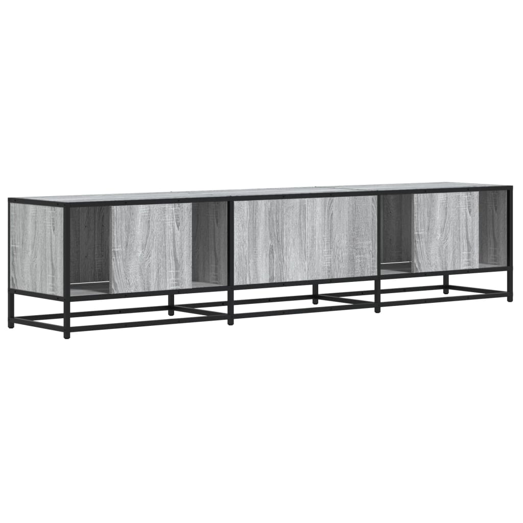 TV ormarić siva boja hrasta 180x35x41 cm konstruirano drvo