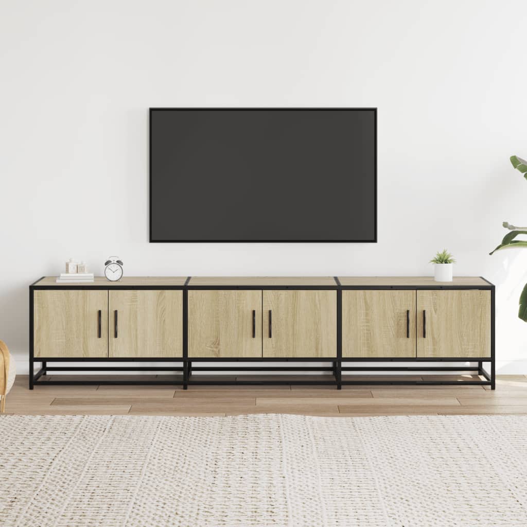 TV ormarić boja hrasta 180x35x41 cm od konstruiranog drva