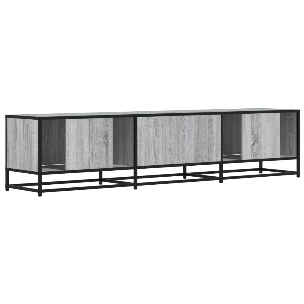TV ormarić siva boja hrasta 180x35x41 cm konstruirano drvo