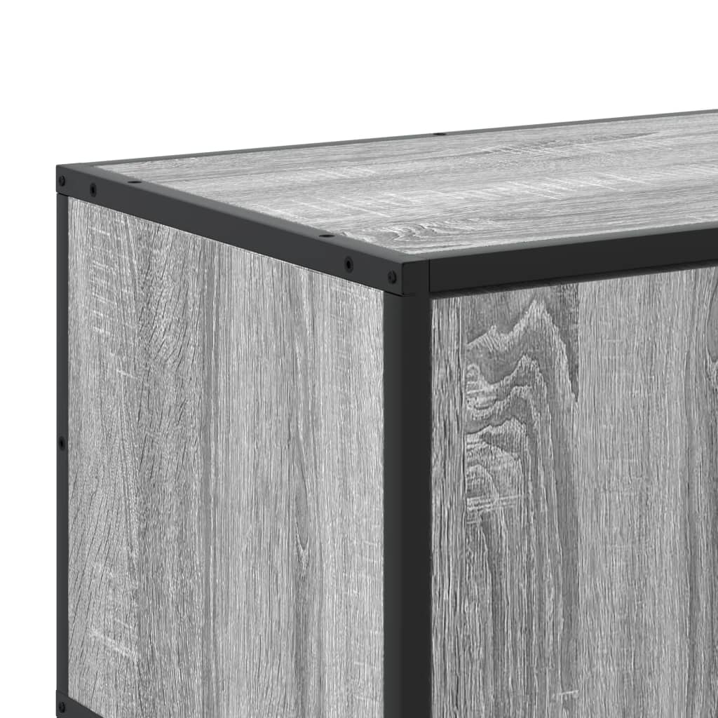 TV ormarić siva boja hrasta 180x35x41 cm konstruirano drvo