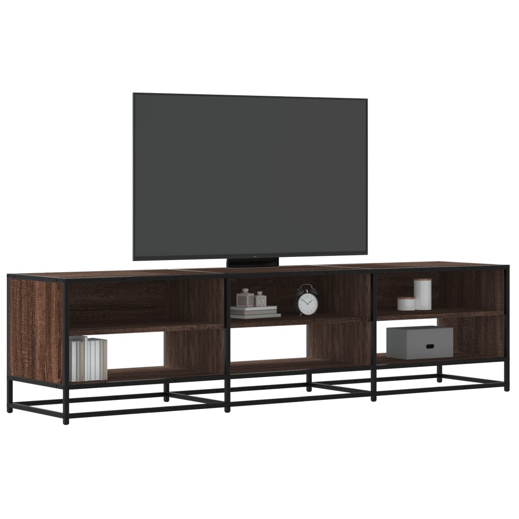 TV ormarić boja smeđeg hrasta 180x40x46 cm konstruirano drvo