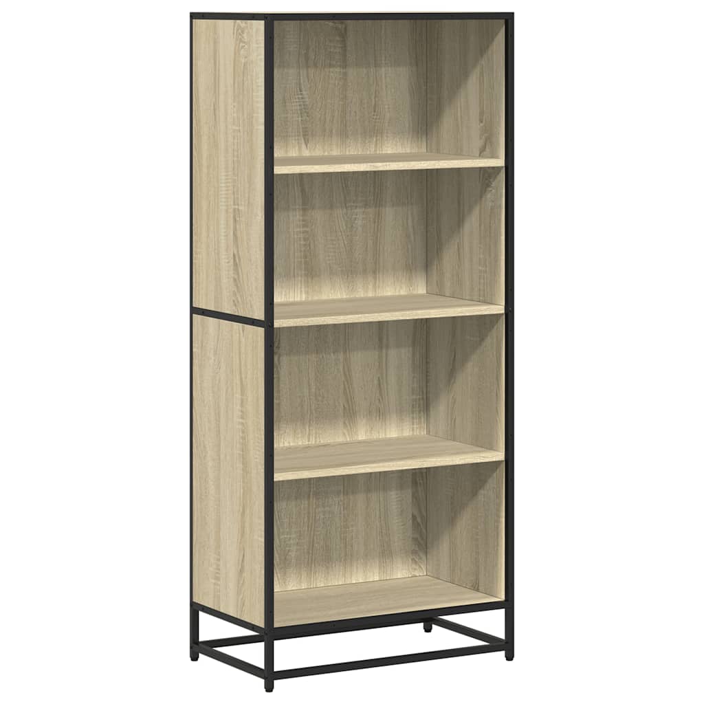 Polica za knjige sonoma hrast 60x35x139 cm konstruirano drvo