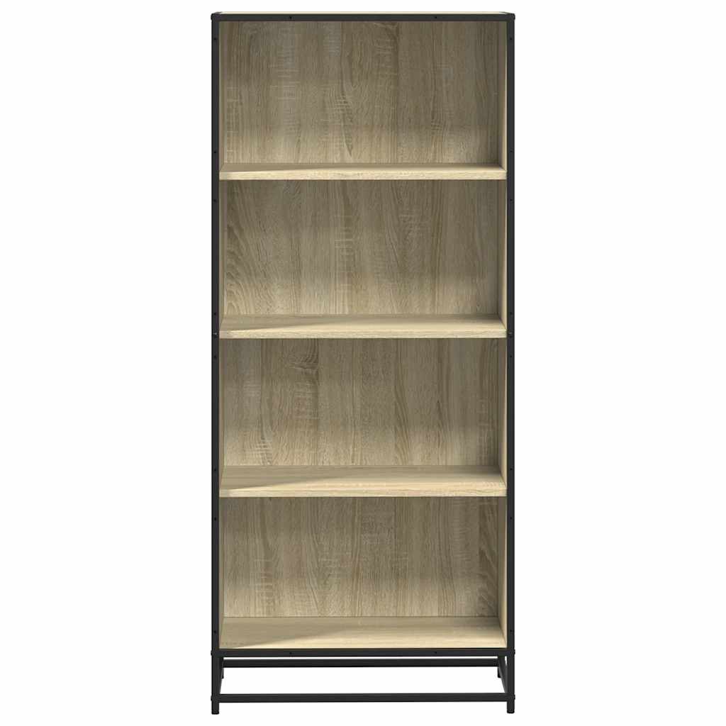 Polica za knjige sonoma hrast 60x35x139 cm konstruirano drvo