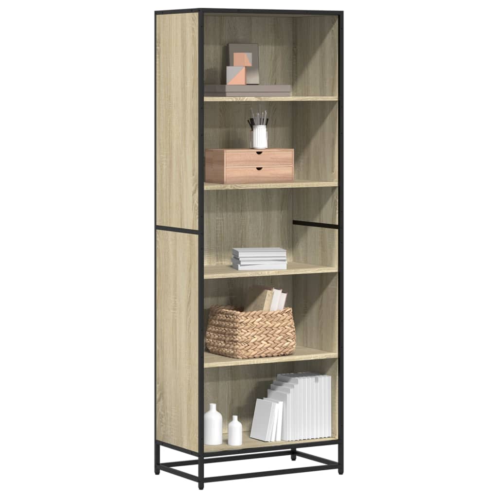 Polica za knjige sonoma hrast 60x35x170,5 cm izrađeno drvo
