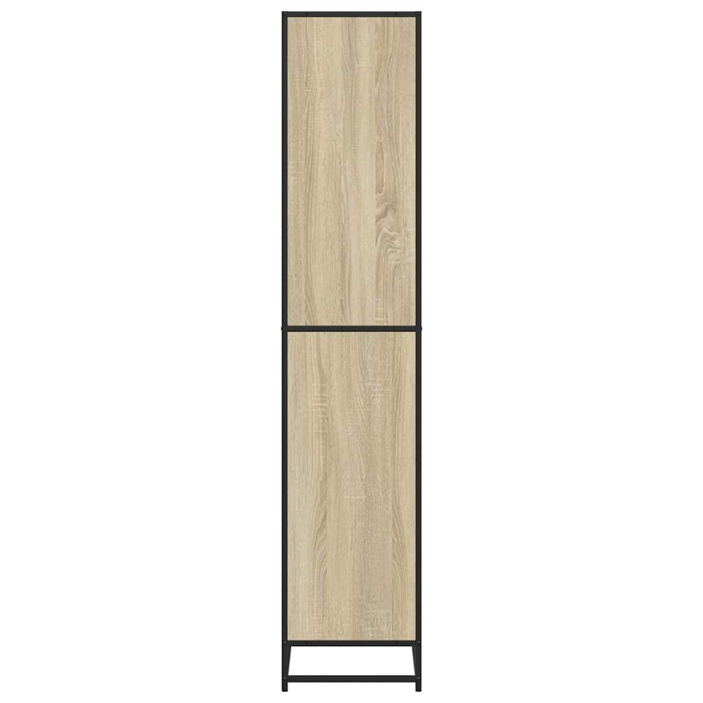 Polica za knjige sonoma hrast 80,5x35x170,5cm konstruirano drvo