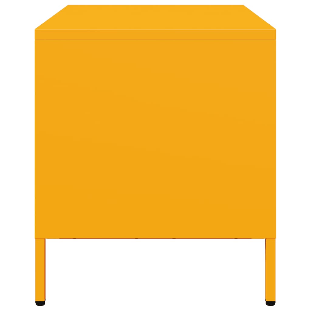 TV ormarić boja senfa 68x39x43,5 cm čelični