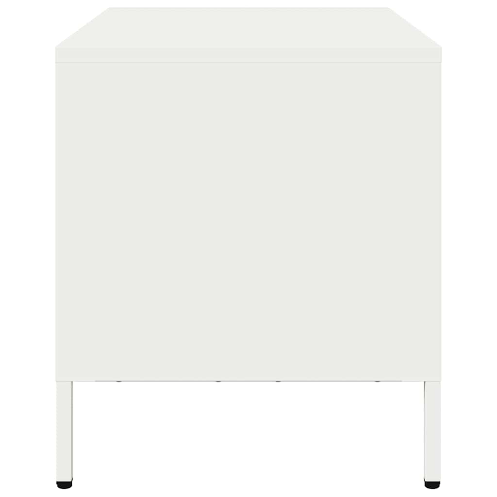 TV ormarić bijeli 68 x 39 x 43,5 cm hladno valjani čelik