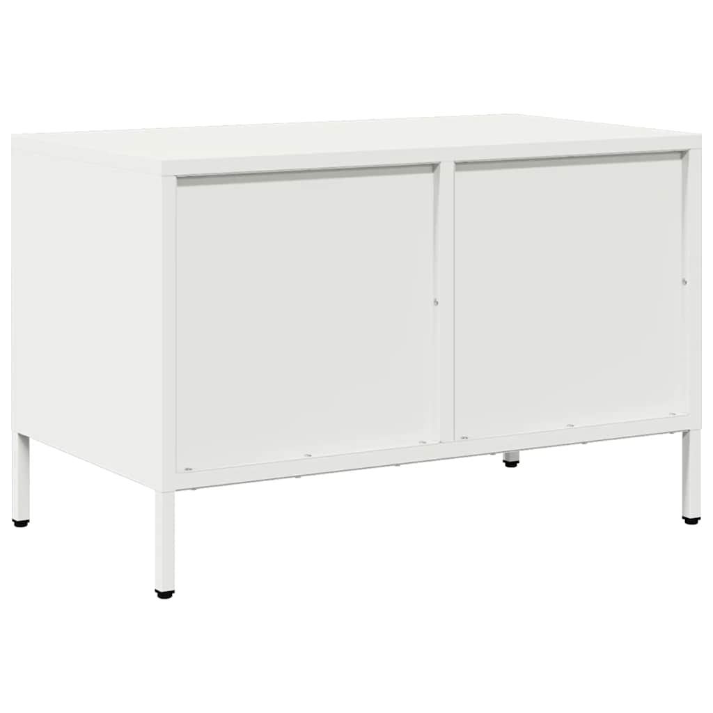 TV ormarić bijeli 68 x 39 x 43,5 cm hladno valjani čelik