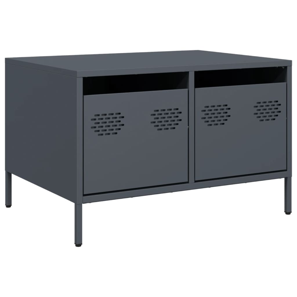 TV ormarić antracit 68x50x43,5 cm hladno valjani čelik