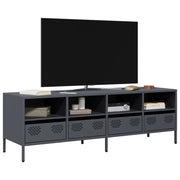 TV ormarić antracit 135 x 39 x 43,5 cm hladno valjani čelik