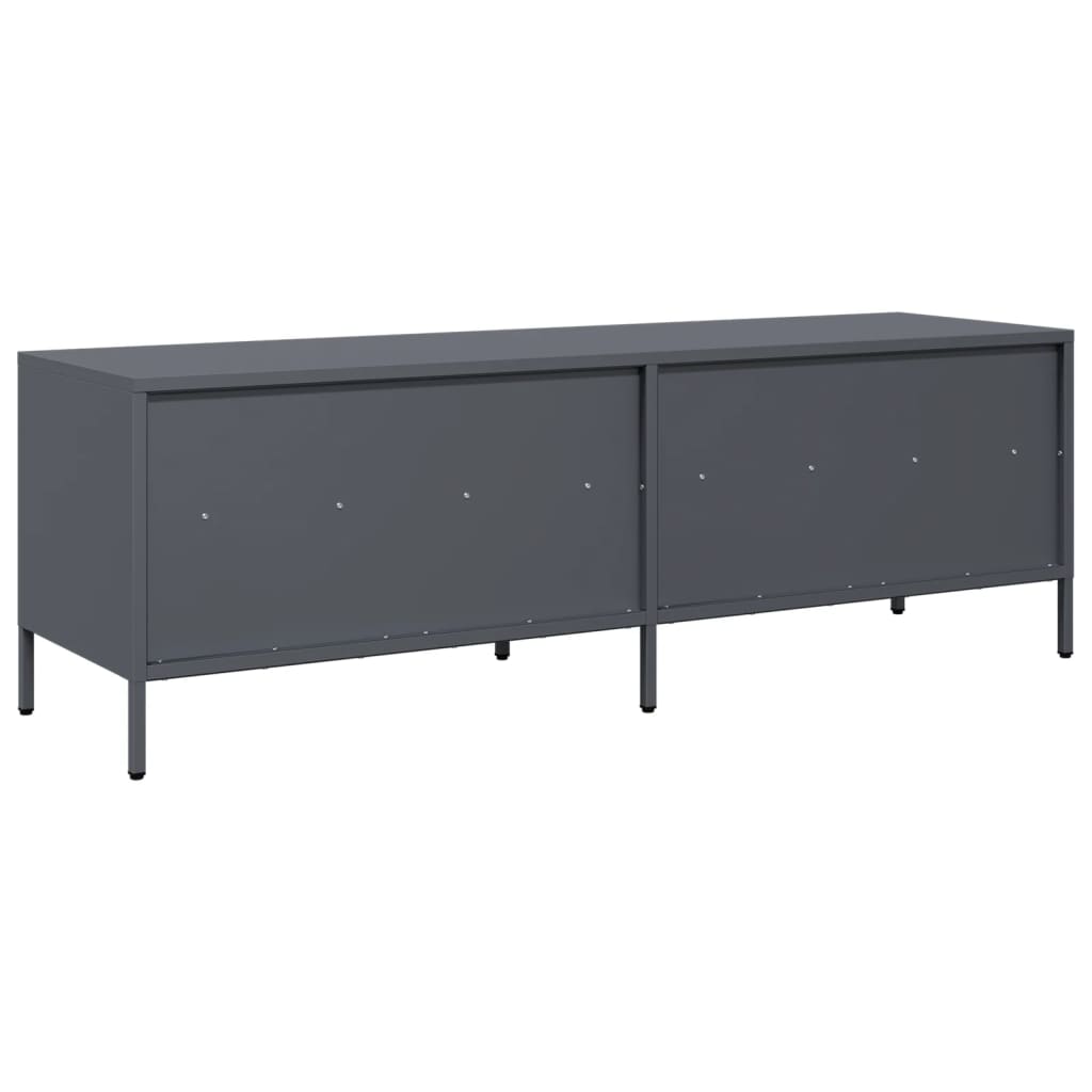 TV ormarić antracit 135 x 39 x 43,5 cm hladno valjani čelik
