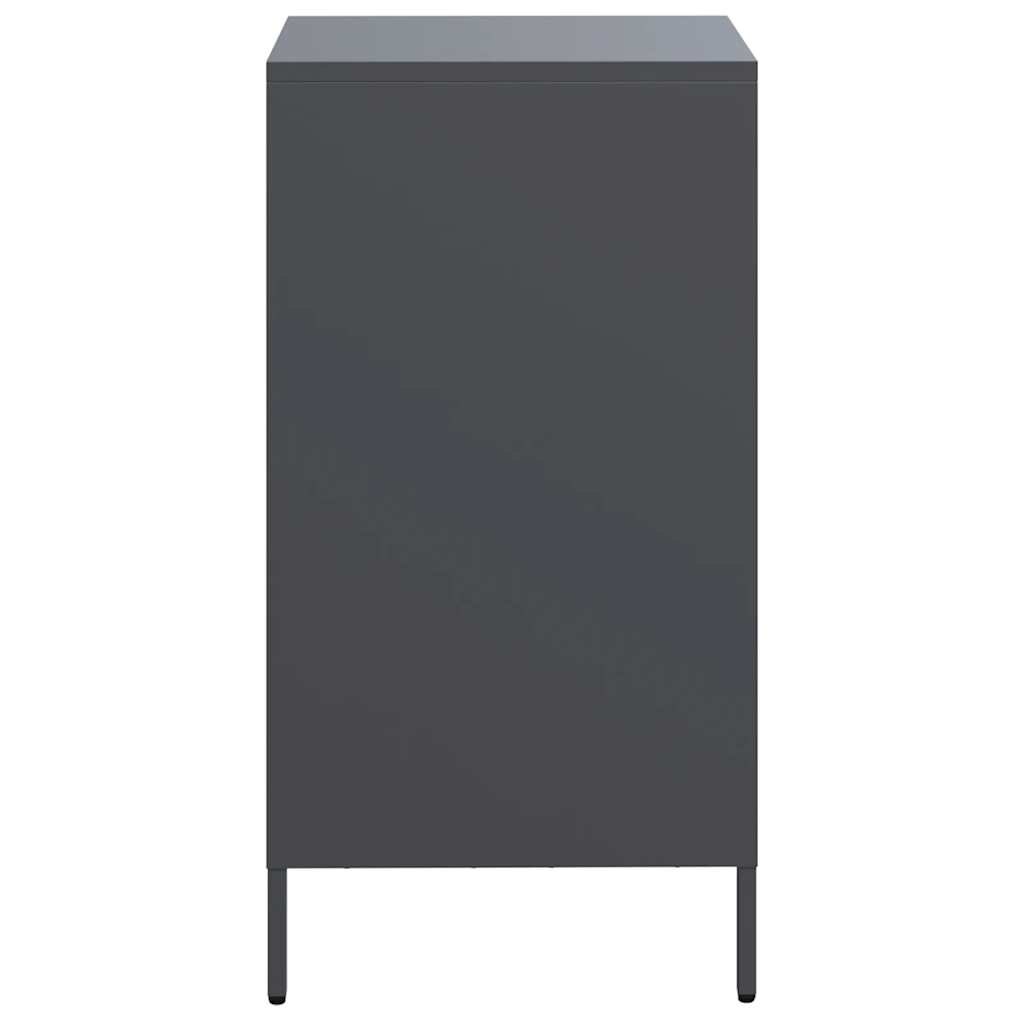 Komoda antracit 35x39x73,5 cm od hladno valjanog čelika