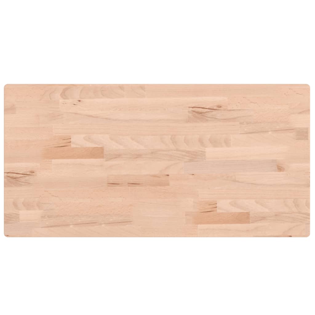 Zidna polica za umivaonik od čelika i masivne bukovine Smeđa 80 x 40 x 2.5 cm