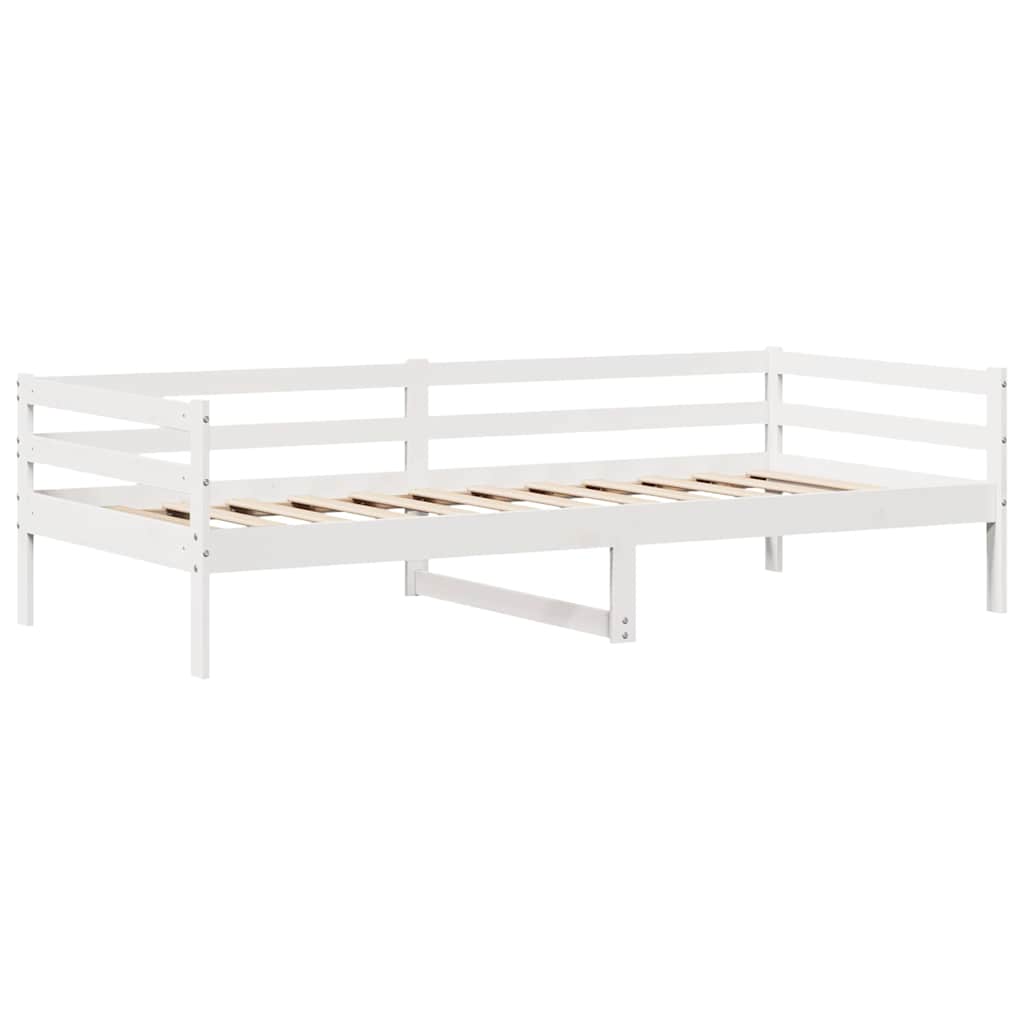 Dnevni krevet s ladicama bez madraca 90x200 cm masivno drvo